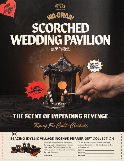 Scorched Wedding Pavilion Incense Holder